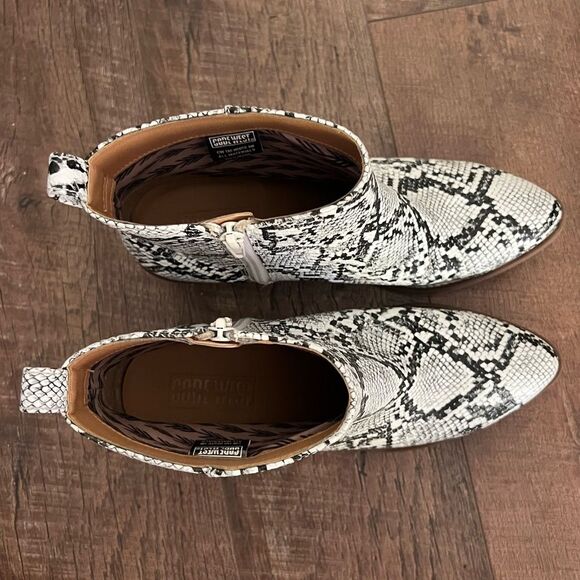 Code West Voodoo Women's Animal Snake Block Heel Western Ankle Boots US 9M - Picture 10 of 16